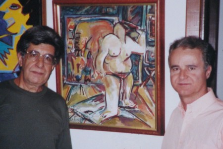 Jarbas Juarez e Paulo Terra (colecionador) - 2001